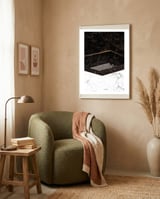 Marble Paradox framed in a tender room thumbnail