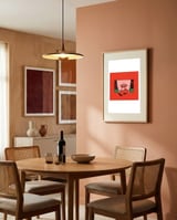 pop-art-cherry-bold-lips-with-a-classic-design-1 framed in a intimate room thumbnail