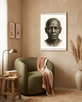 Gyotaku 04.01 framed in a tender room thumbnail