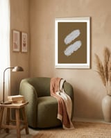 Paint Scratches framed in a tender room thumbnail