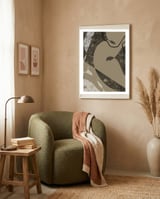 Modern Abstract framed in a tender room thumbnail
