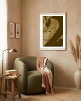 Peace of Abstraction framed in a tender room thumbnail