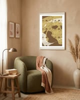 Earthy Shadows framed in a tender room thumbnail