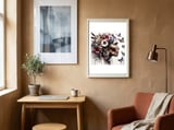 Matriarch With Wildflowers framed in a focused room thumbnail