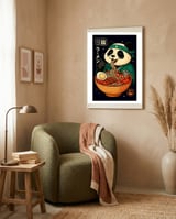 Ramen Panda framed in a tender room thumbnail