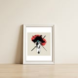 Le Chat Noir — framed, leaning against the wall thumbnail