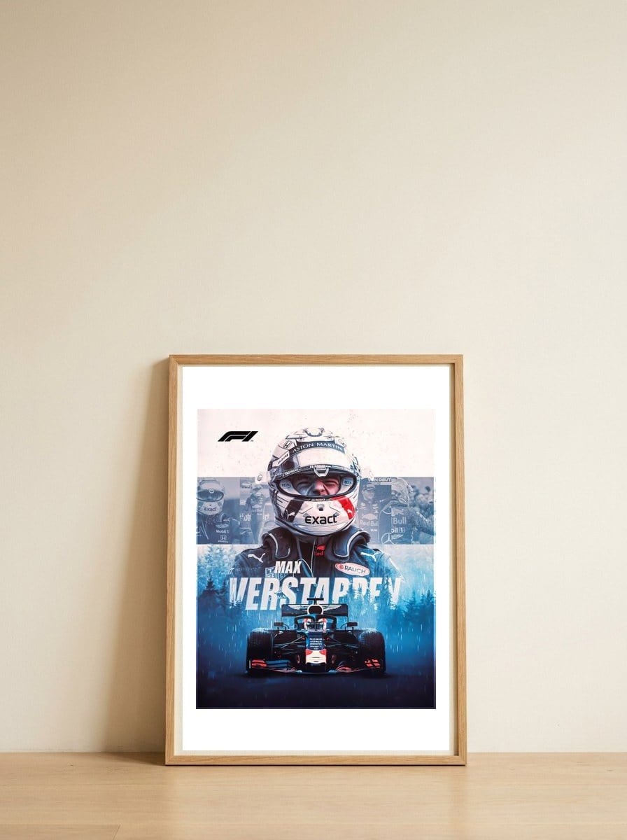 max-verstappen-1 — framed, leaning against the wall