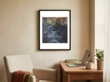 A Man Leaves Home & With His Friends A Goose & White Cat, They Walk Across The Sea. framed in a focused room thumbnail