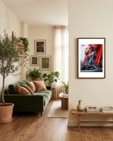 lewis-hamilton-1 framed in a grounding room thumbnail