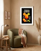 Tequila Sunrise framed in a tender room thumbnail