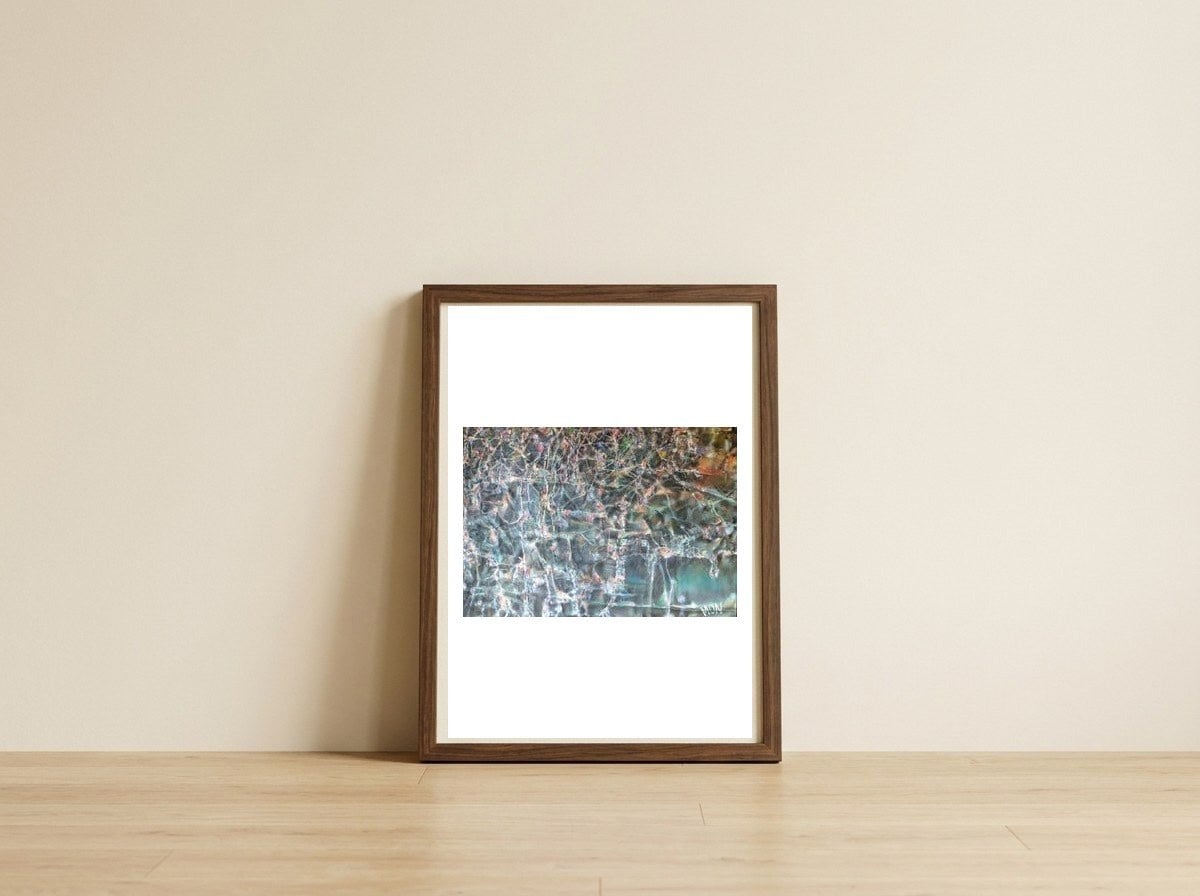 All That Remains — framed, leaning against the wall