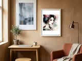 Soft Bloom Modern Geisha framed in a focused room thumbnail