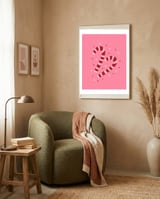 Candycanes framed in a tender room thumbnail