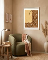 Traces of Thought framed in a tender room thumbnail