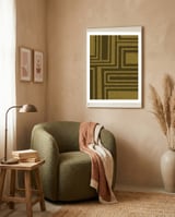 Maze of Time framed in a tender room thumbnail