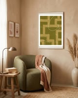 Labyrinth of Memories framed in a tender room thumbnail