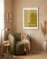 Golden Reflections framed in a tender room thumbnail