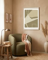 Earth Shadows framed in a tender room thumbnail