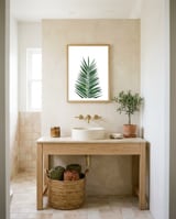 Palm Leaf framed in a breezy room thumbnail