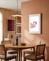 Flamingo framed in a intimate room thumbnail