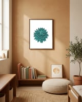 Agave  framed in a gentle room thumbnail