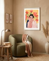 She Is The Spring framed in a tender room thumbnail