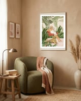 The Lady And The Tiger II framed in a tender room thumbnail