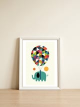 Fly High And Dream Big — framed, leaning against the wall thumbnail