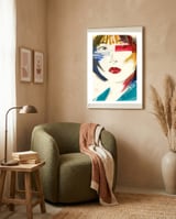 Noriko framed in a tender room thumbnail