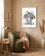 16x20 framed in a tender room thumbnail