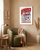 Dreaming About Sushi framed in a tender room thumbnail