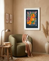 Charmander Cook framed in a tender room thumbnail
