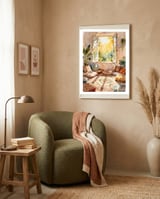 Matisse Inspired Livingroom framed in a tender room thumbnail