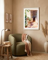 Matisse Inspired Enjoying framed in a tender room thumbnail