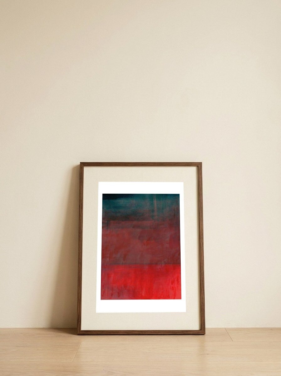 Severance — framed, leaning against the wall