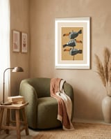 Tropic Trio framed in a tender room thumbnail