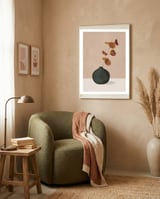 Eucalyptus Decoration framed in a tender room thumbnail