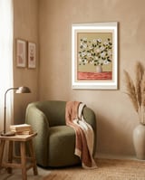 White Flowers framed in a tender room thumbnail