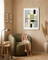 Modern Block Study 2 framed in a tender room thumbnail