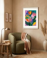 Butterfly Garden framed in a tender room thumbnail