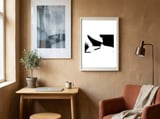 Black & White Study I framed in a focused room thumbnail