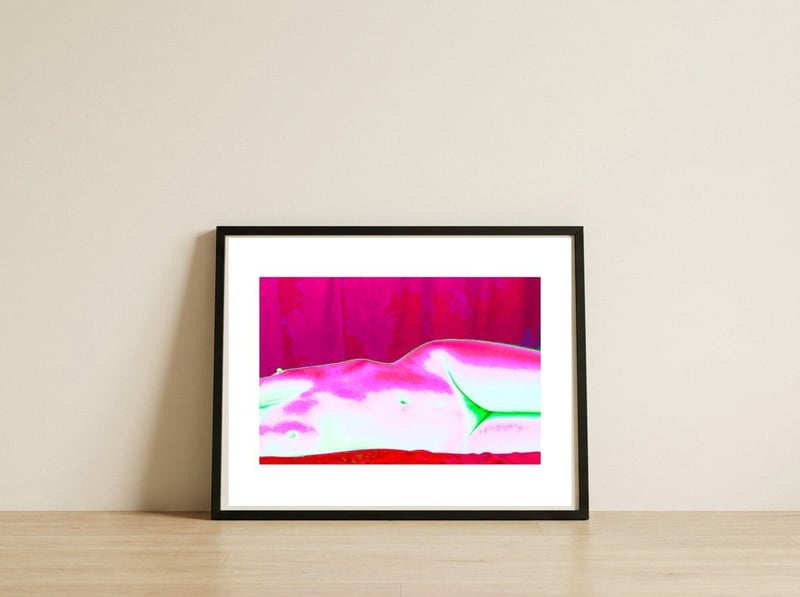 horizon-study-6 — framed, leaning against the wall