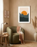 What's Behind framed in a tender room thumbnail
