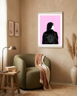 Too Much framed in a tender room thumbnail