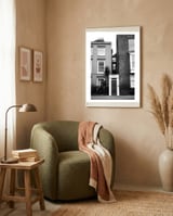 Narrow Living framed in a tender room thumbnail