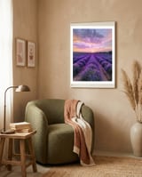 Infinite Horizons framed in a tender room thumbnail