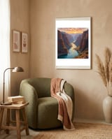 The Golden Arteries of the Earth framed in a tender room thumbnail