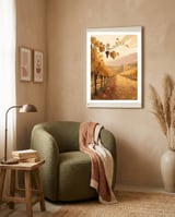 Harvest’s Quiet Afterglow framed in a tender room thumbnail