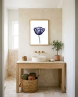 Tulip Flower  framed in a breezy room thumbnail