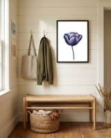 Tulip Flower  framed in a relaxed room thumbnail
